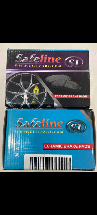 لنت ترمز چرخ جلو پژو و پارس برند safeline کیفیت عالی