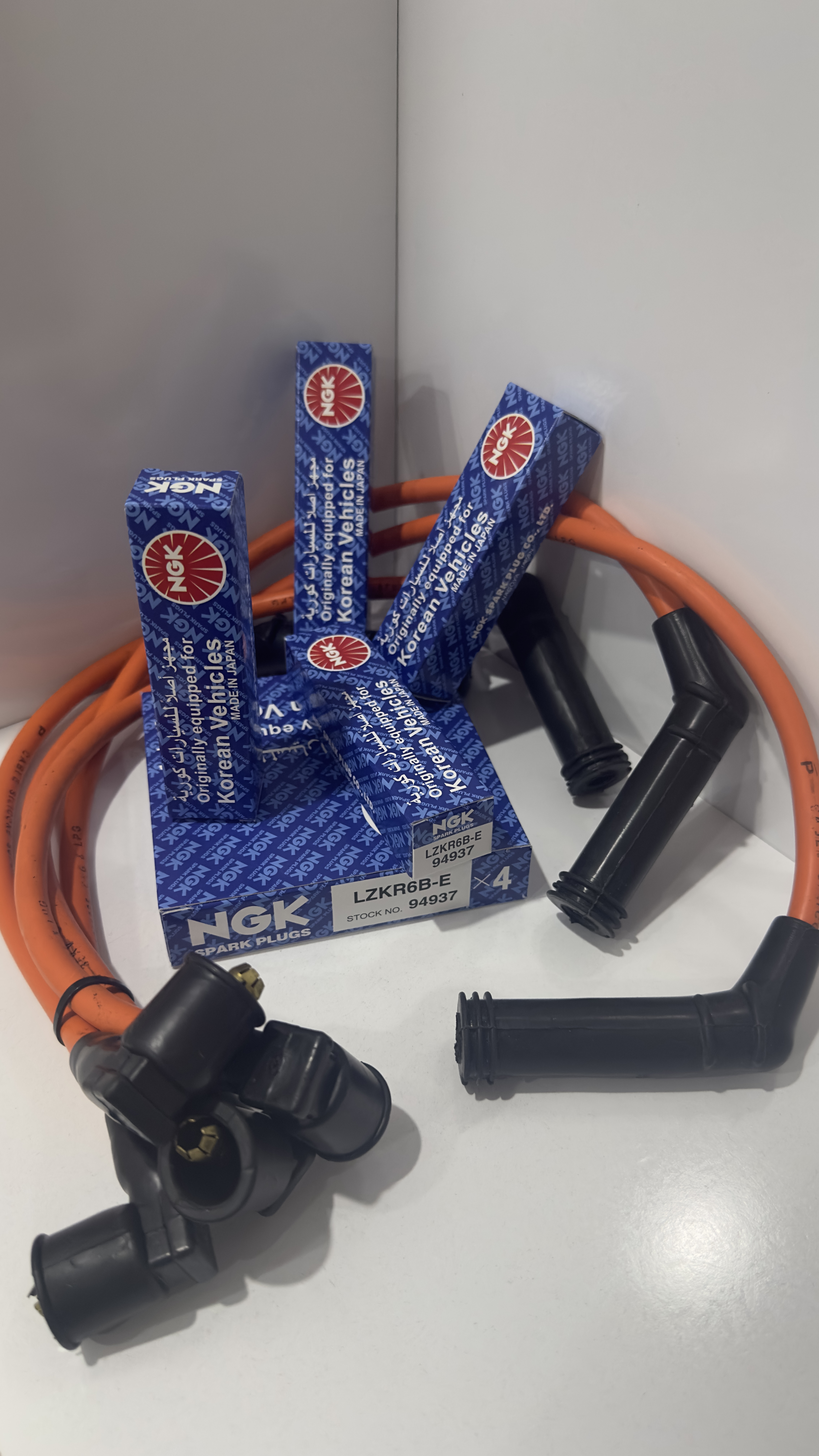 پک تقویتی شمع و وایر شمع تقویتی پراید زینمس NGK